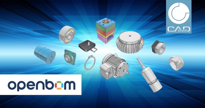 OpenBOM now offers parts from manufacturer-certified catalogs powered by CADENAS