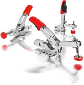 The catalog contains i.a. the product lines horizontal toggle-, vertical toggle- and push/pull clamps.