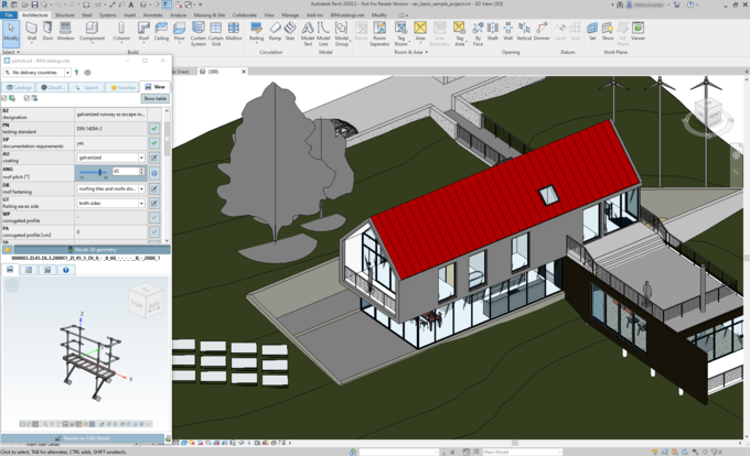 3D & 2D BIM objects with LOD/LOG available in Autodesk Revit & AutoCAD Architecture thanks to BIMcatalogs.net plugin.