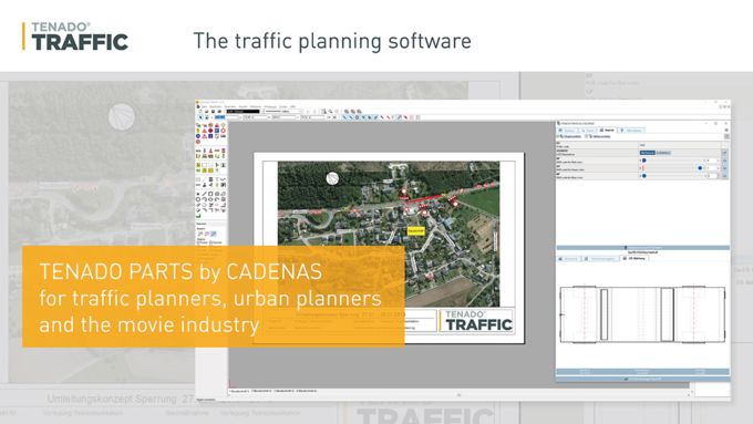 Tenado: 3D CAD parts for traffic planners, urban planners and the movie industry from CADENAS