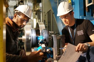 Hyperloop Deployable Wheel System des Ryerson‘s International Hyperloop Teams