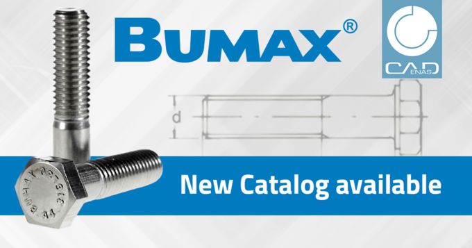 BUMAX has switched to a state-of-the-art Computer Aided Design (CAD) product file solution provided by CADENAS