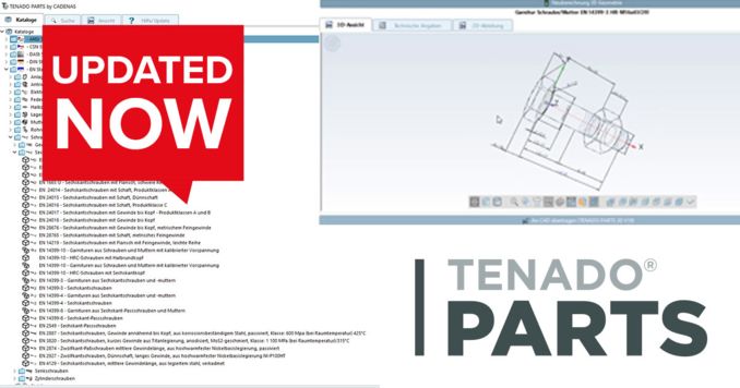 Quick & easy access to 800+ manufacturer catalogs directly within TENADO's CAD software