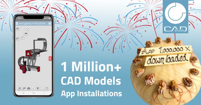 The 3D CAD Models Engineering App from CADENAS is highly popular with engineers and purchasers