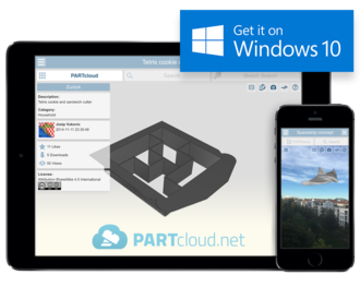PARTcloud.net App for Windows 10