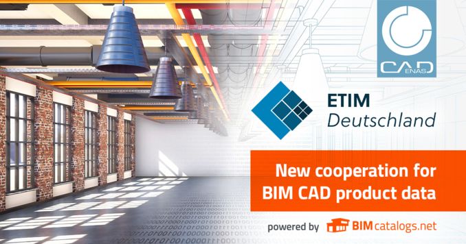 New cooperation: ETIM Deutschland & CADENAS will jointly provide BIM data for ETIM MC