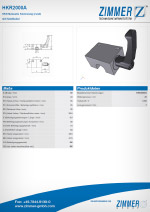 Zimmer 3D PDF data sheet with eCATALOGsolutions by CADENAS