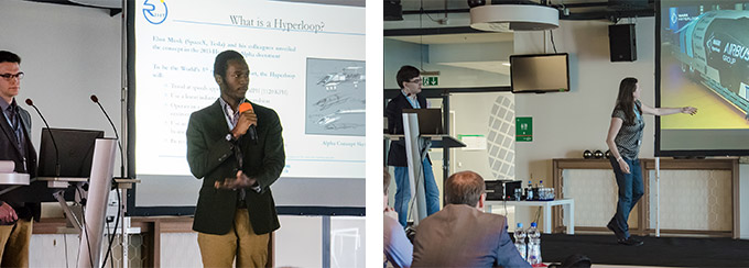 Hyperloop Teams at the CADENAS Industry-Forum 2017