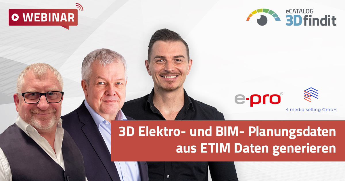 3D Elektro- und BIM Planungsdaten aus ETIM Daten generieren