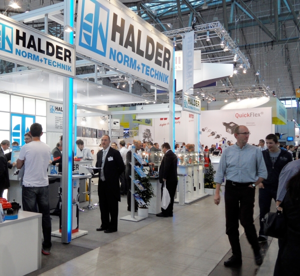 Halder Messestand 2012 auf der AMB