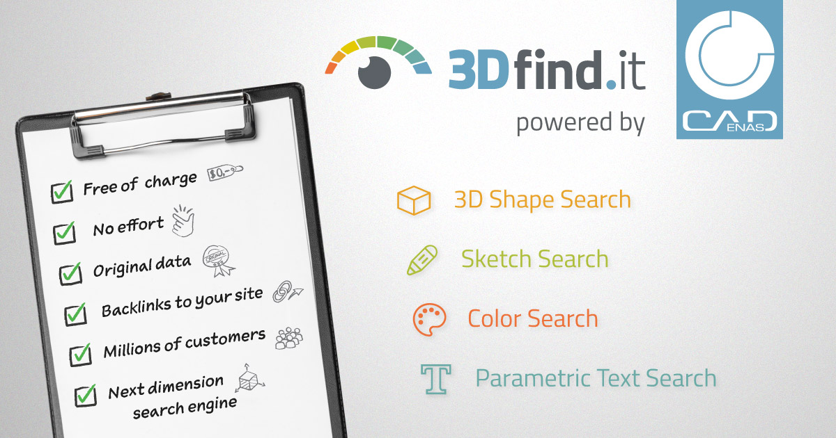 3Dfind.it - 多功能可视化三维零部件搜索引擎