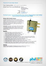 Schede dati 3D in PDF: PHD Inc.