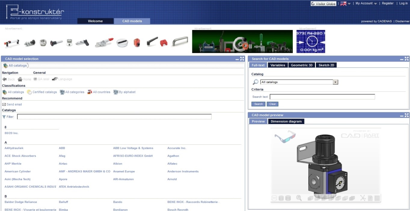 e-konstrukter Nutzer profitieren von neuem 3D CAD Downloadportal PARTcommunity